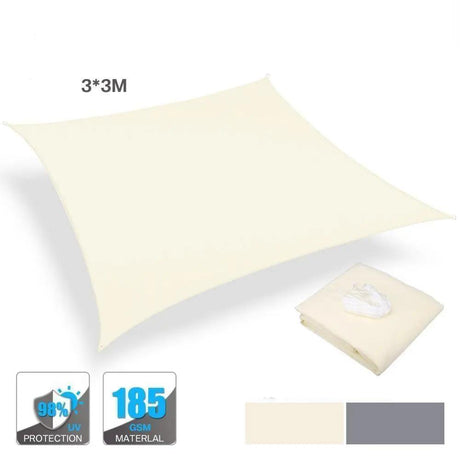 Toile Tirée Voile Haut Vent Tissu Ombrage Jardin & Terrasse - La Maison de la Housse®