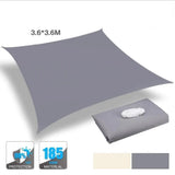 Toile Tirée Voile Haut Vent Tissu Ombrage Jardin & Terrasse - La Maison de la Housse®