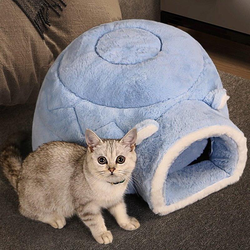 Coussin Grotte Pour Chat - La Maison de la Housse®