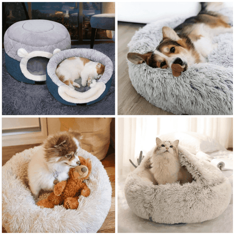 Coussins Lits Paniers Pour Chat & Chien - La Maison de la Housse®