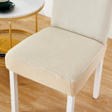 Housse Assise Extensible Beige Pour Chaise - La Maison de la Housse®
