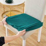 Housse Assise Extensible Bleu marine Pour Chaise - La Maison de la Housse®