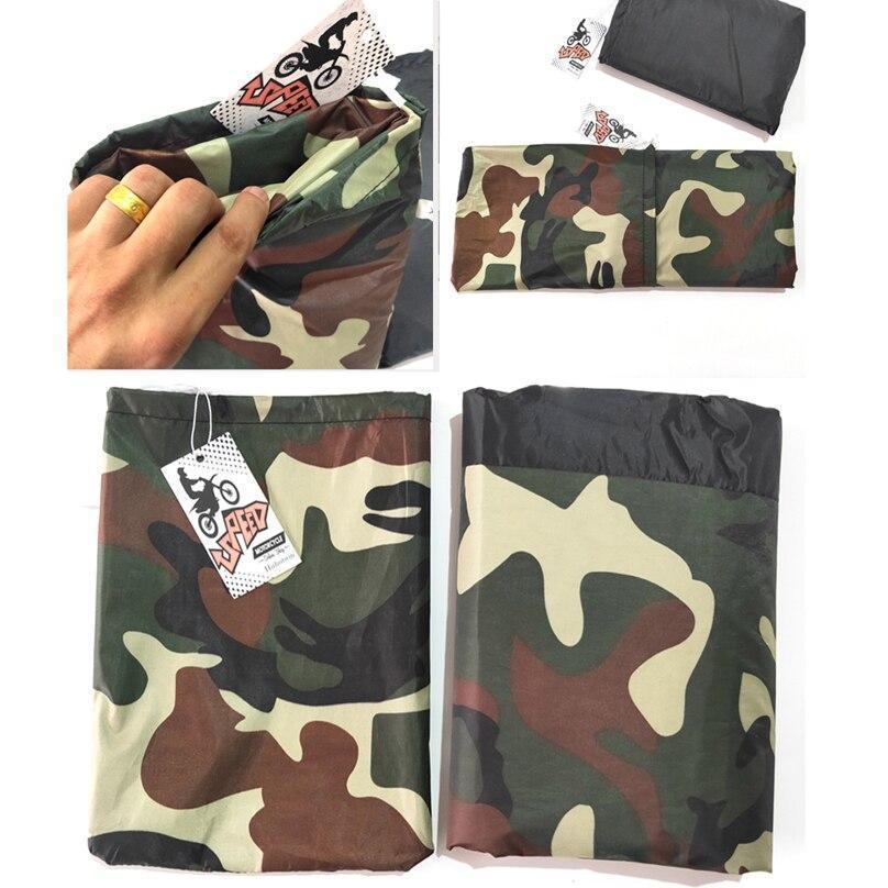 Housse Bâche Protection Camouflage Moto & Scooter - Etanche - La Maison de la Housse®