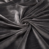 Housse Coussin d'Assise Canapé Velours Gris Clair - La Maison de la Housse®