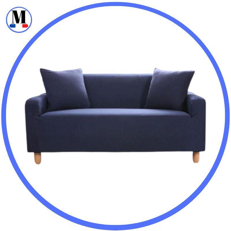 Housse De Canapé Bleu Nuit - La Maison de la Housse®