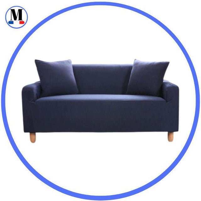Housse De Canapé Bleu Nuit - La Maison de la Housse®