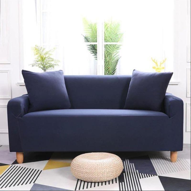 Housse De Canapé Bleu Nuit - La Maison de la Housse®