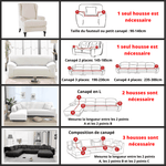 Housse De Canapé d'Angle - Viola - La Maison de la Housse®