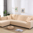 Housse De Canapé d'Angle Beige Crème - La Maison de la Housse®