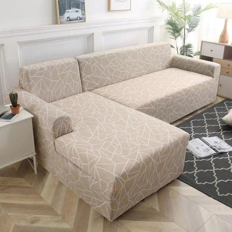 Housse de canapé d’angle Pratense pour Housse De Canapé d'Angle – La Maison De La Housse