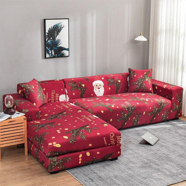 Housse de Canapé Noël - Modèle 1 - La Maison de la Housse®