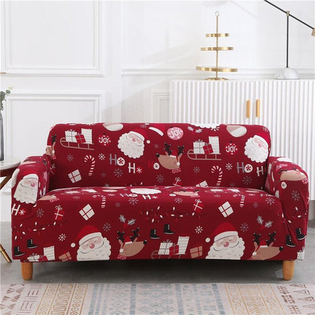 Housse de Canapé Noël Modèle 3 - La Maison de la Housse®