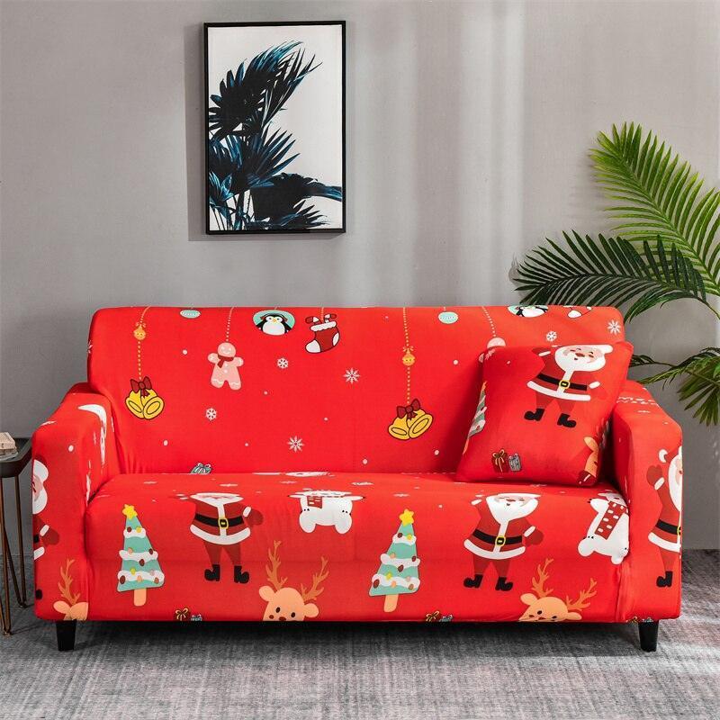 Housse de Canapé Noël Modèle 9 - La Maison de la Housse®