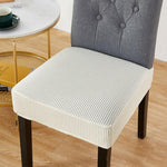 Housse de Chaise Assise Blanc Crème - La Maison de la Housse®