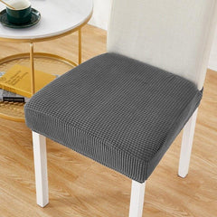 Housse de Chaise Assise Gris Foncé