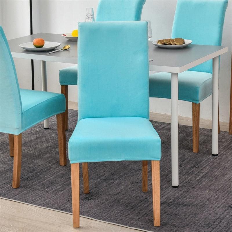 Housse de chaise en Velours - La Maison de la Housse®