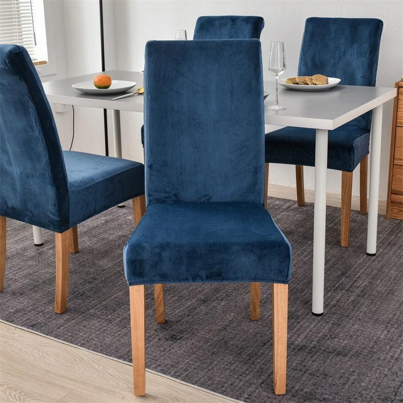 Housse de chaise en Velours - La Maison de la Housse®