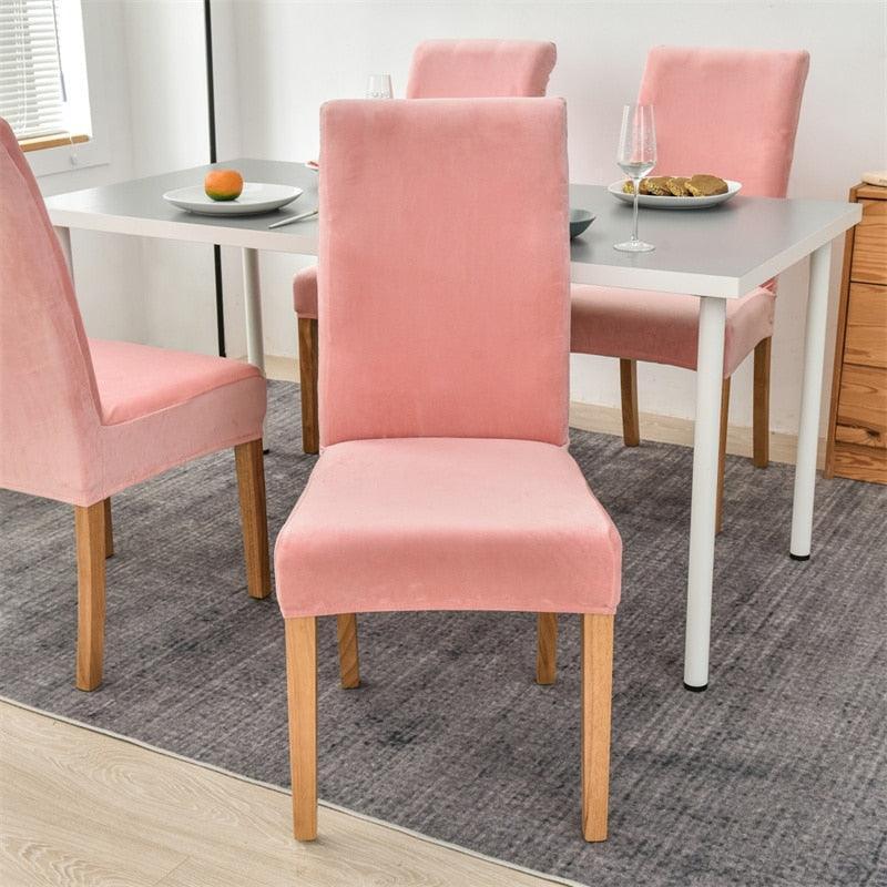 Housse de chaise en Velours - La Maison de la Housse®