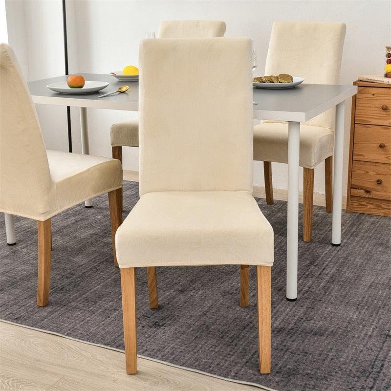 Housse de chaise en Velours - La Maison de la Housse®
