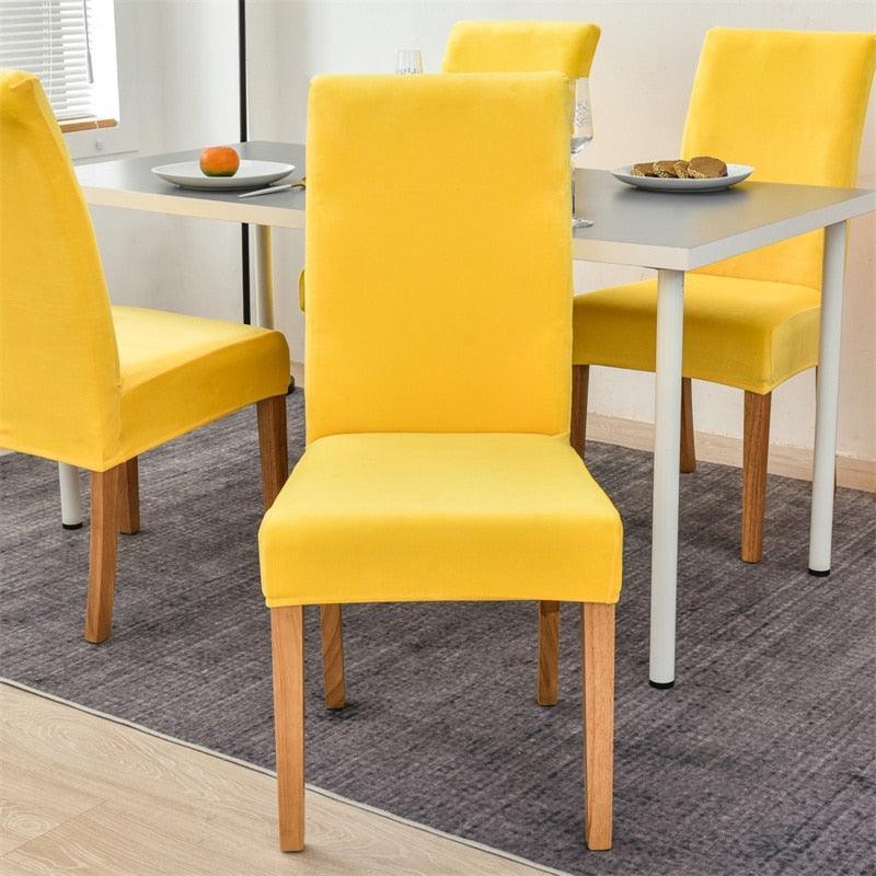 Housse de chaise en Velours - La Maison de la Housse®