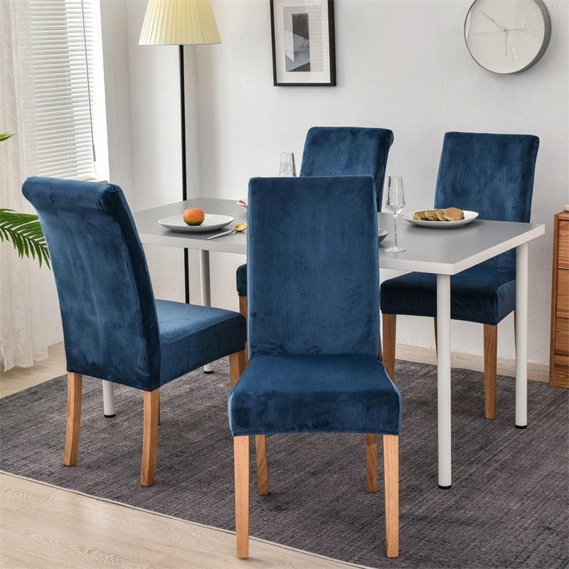 Housse de chaise en Velours - La Maison de la Housse®