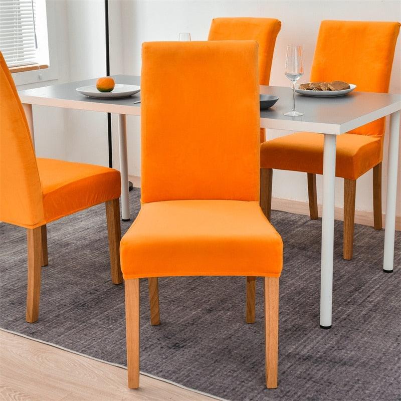 Housse de chaise en Velours - La Maison de la Housse®