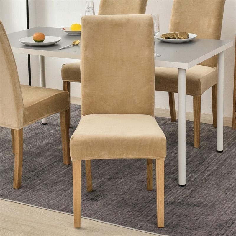 Housse de chaise en Velours - La Maison de la Housse®