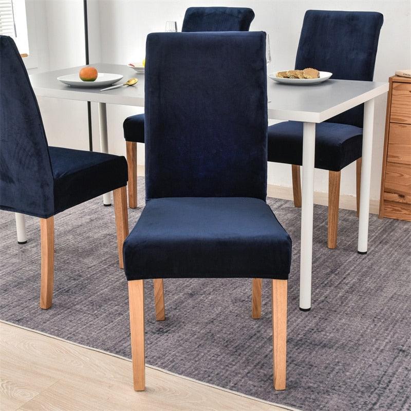 Housse de chaise en Velours - La Maison de la Housse®