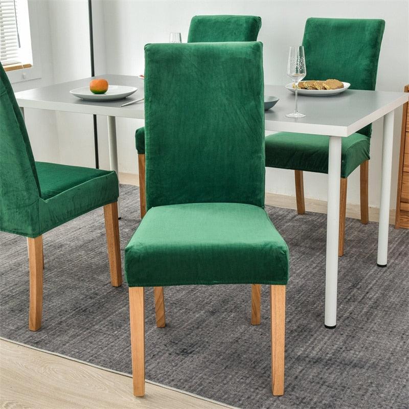 Housse de chaise en Velours - La Maison de la Housse®