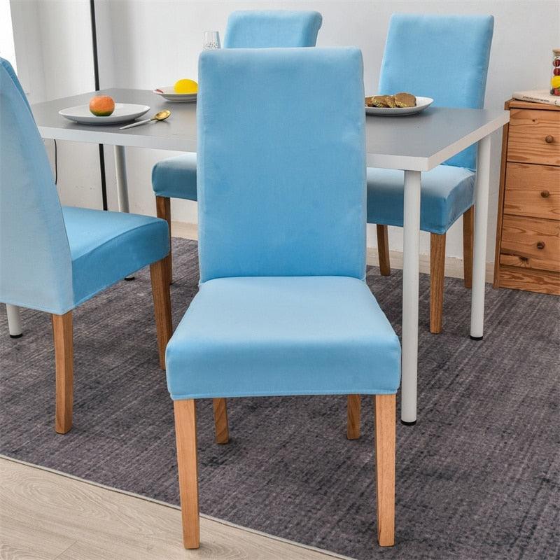 Housse de chaise en Velours - La Maison de la Housse®
