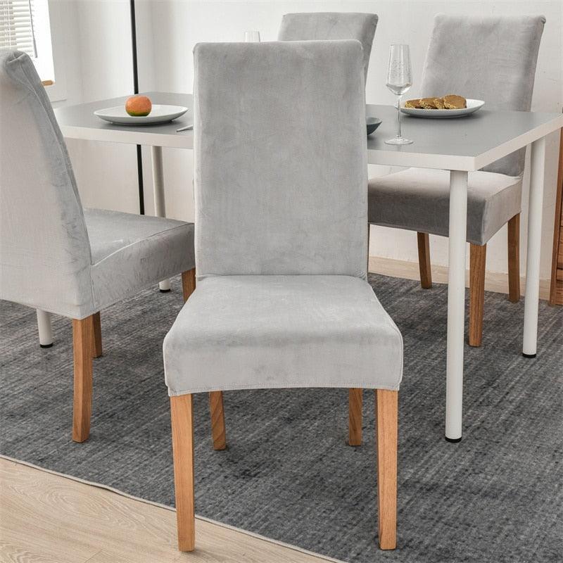 Housse de chaise en Velours - La Maison de la Housse®