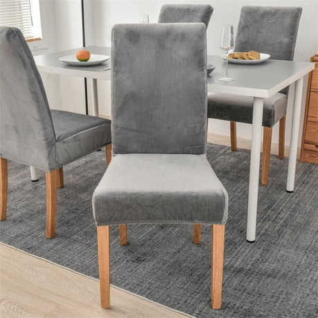 Housse de chaise en Velours - La Maison de la Housse®