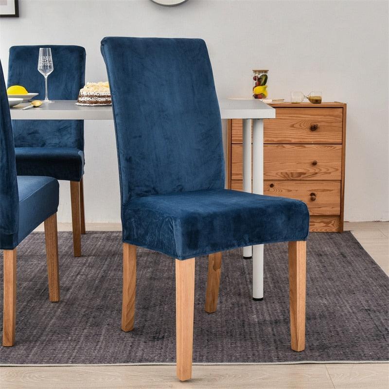 Housse de chaise en Velours - La Maison de la Housse®