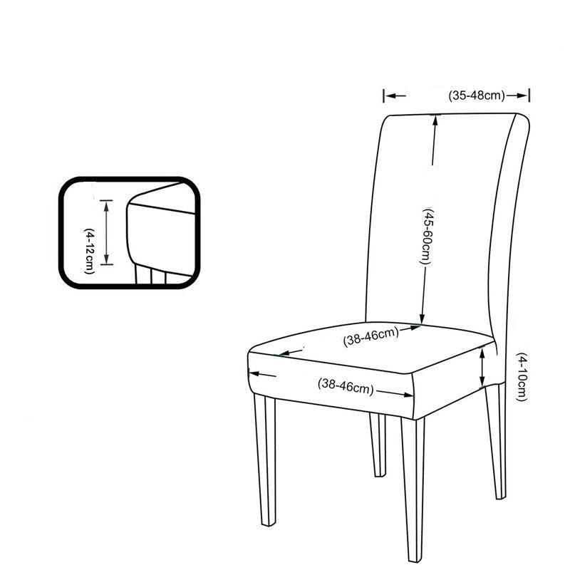 Housse de chaise en Velours - La Maison de la Housse®
