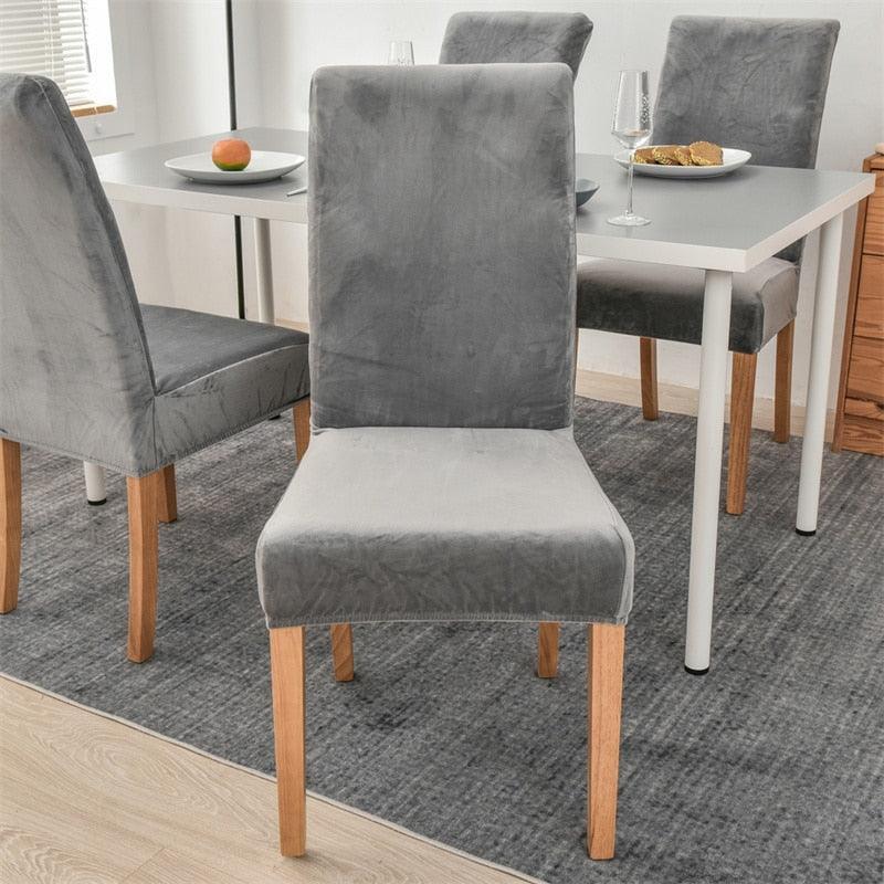 Housse de chaise en Velours - La Maison de la Housse®