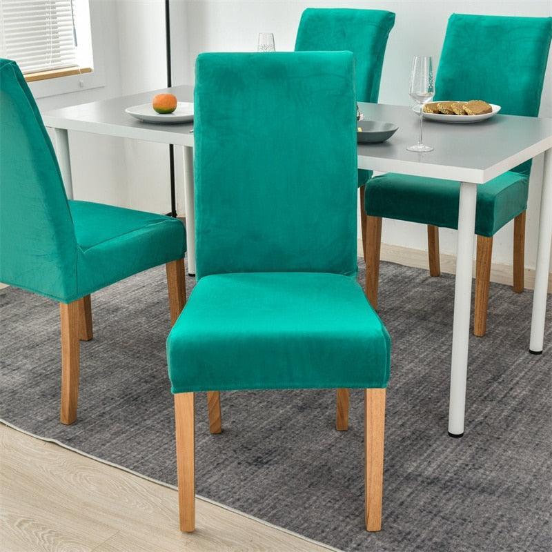 Housse de chaise en Velours - La Maison de la Housse®