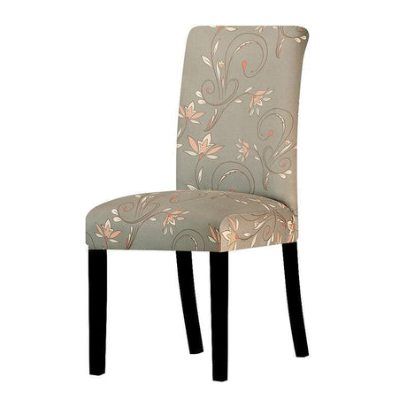 Housse De Chaise Motif Extensible - DENOPASSE - La Maison de la Housse®