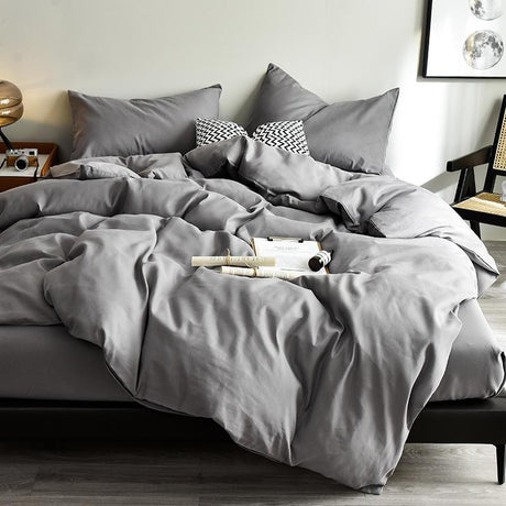Housse de couette Gris - La Maison de la Housse®