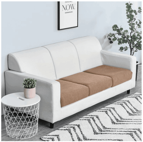 Housse de Coussin Camel Pour Siège d'Assise et Dossier Canapé & Fauteuil - La Maison de la Housse®