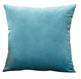 Housse De Coussin En Velours Bleu ciel - La Maison de la Housse®