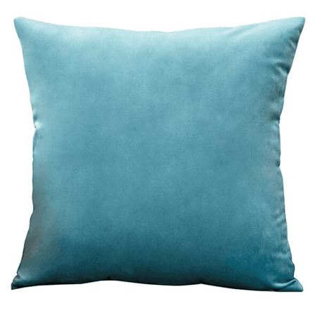 Housse De Coussin En Velours Bleu ciel - La Maison de la Housse®