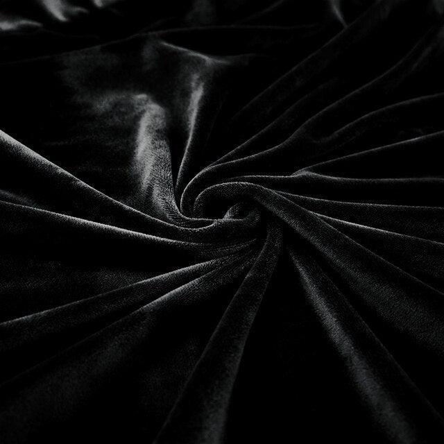 Housse De Coussin En Velours Gris - La Maison de la Housse®
