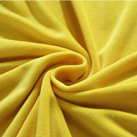 Housse De Coussin En Velours Jaune - La Maison de la Housse®