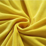 2 Housses De Coussin En Velours Jaune Extensibles 45X45cm pour product_type – La Maison De La Housse