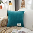 Housse De Coussin En Velours Lac Bleu - La Maison de la Housse®