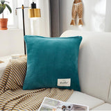 Housse De Coussin En Velours Lac Bleu - La Maison de la Housse®