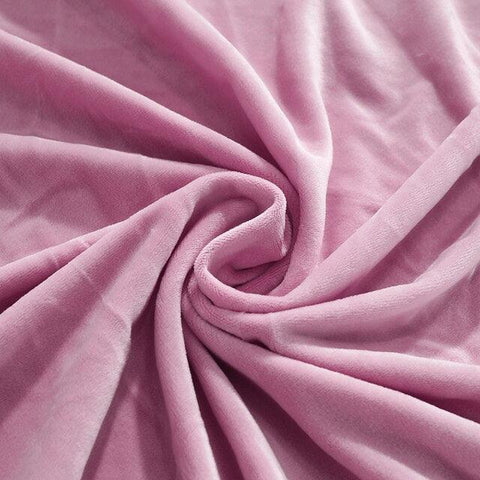 Housse De Coussin En Velours Rose - La Maison de la Housse®