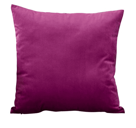 Housse De Coussin En Velours Violet - La Maison de la Housse®
