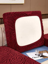 Housses de Coussin Zébrée Velours Pour Siège D'assise pour HOUSSE SIEGES DE CANAPÉ – La Maison De La Housse