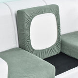 Housse de Coussin Vert Mousse Pour Siège D'assise De Canapé - Fauteuil - La Maison de la Housse®